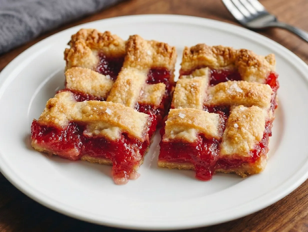 Raspberry Rhubarb Slab Pie Recipe Raspberry Rhubarb Slab Pie Recipe