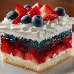 Red, White, and Blue Berry Dessert