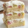 Rhubarb Custard Bars