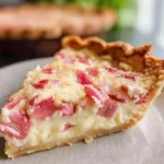 Rhubarb Custard Pie