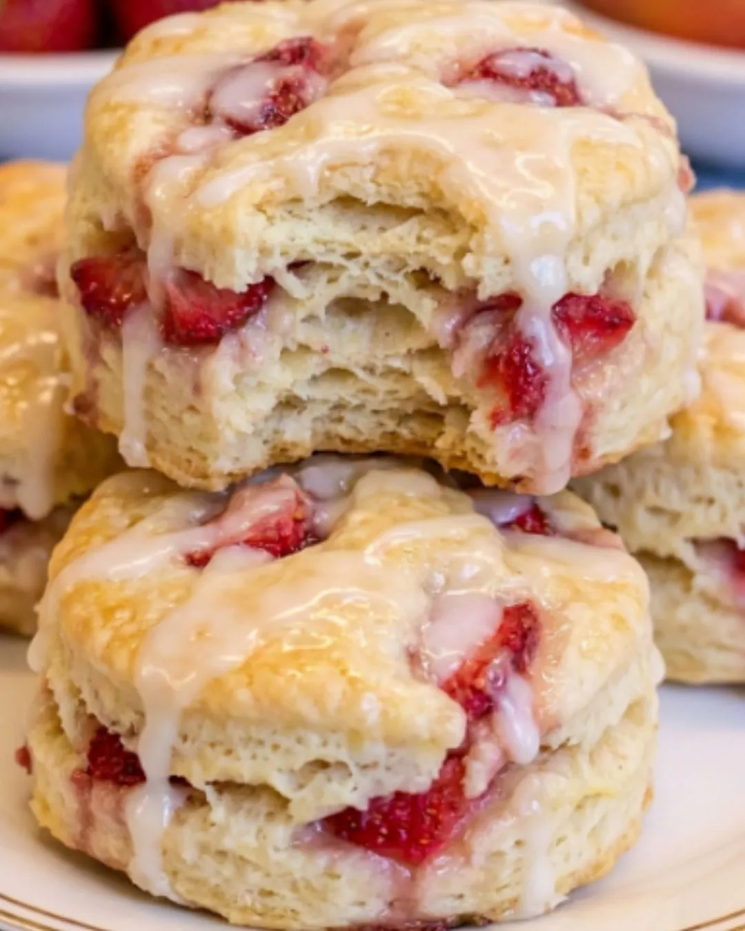Strawberry Buttermilk Biscuits Recipe
