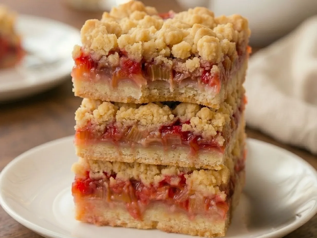 Strawberry rhubarb pie squares Recipe Strawberry rhubarb pie squares Recipe