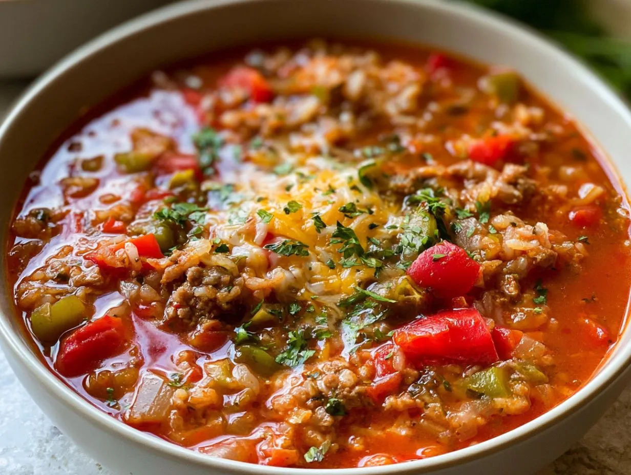 Stuffed Pepper Soup