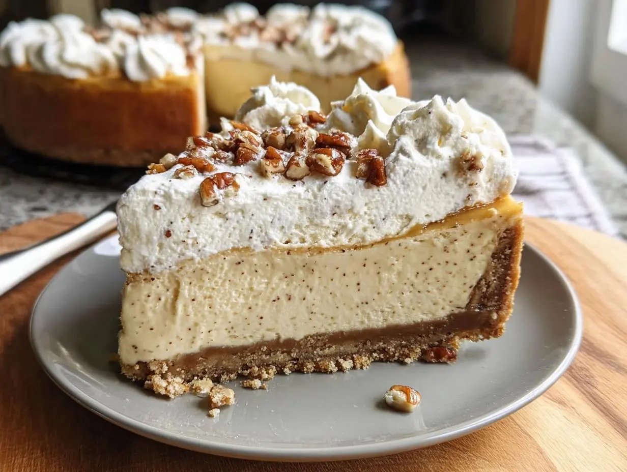 Vanilla Bean Brown Butter Cheesecake
