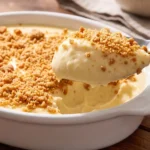 5-Minute Crumbly Custard Dessert