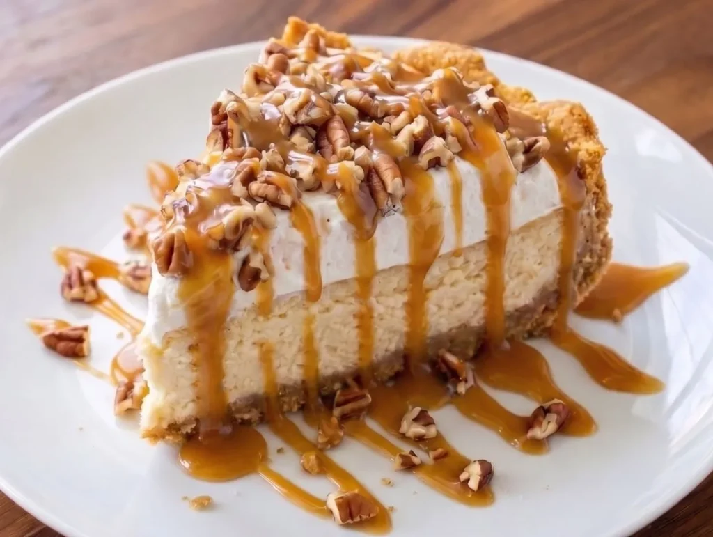 Pecan Caramel Cheesecake