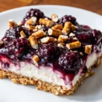 Blackberry Cream Cheese Dessert
