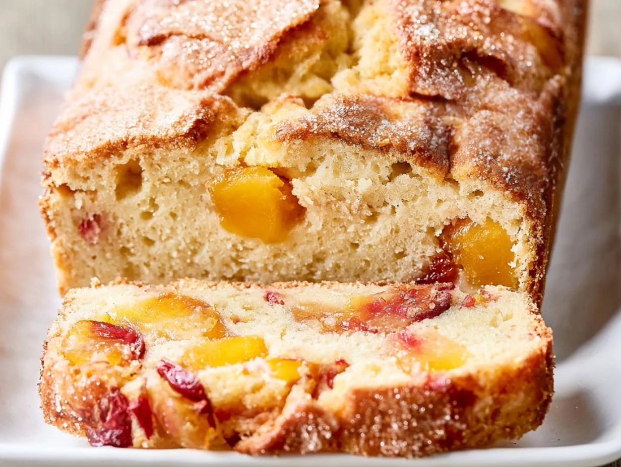 Buttermilk Peach Bread