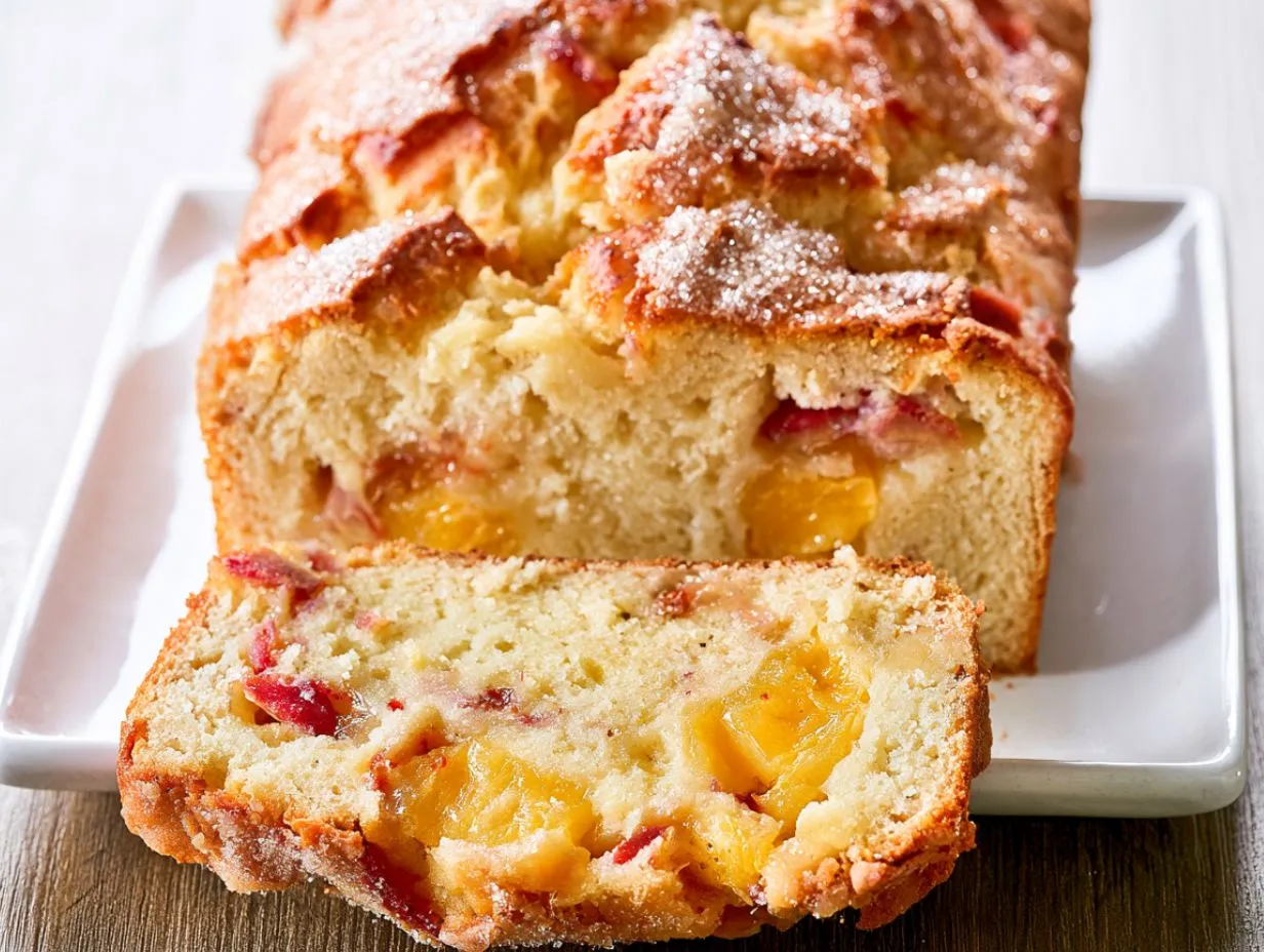 Buttermilk Peach Bread Recipe Buttermilk Peach Bread Recipe