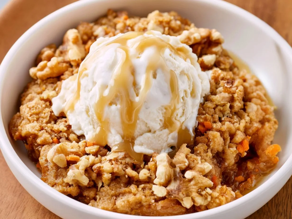 Carrot Cake Cobbler