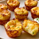 Cheesy Mashed Potato Puffs