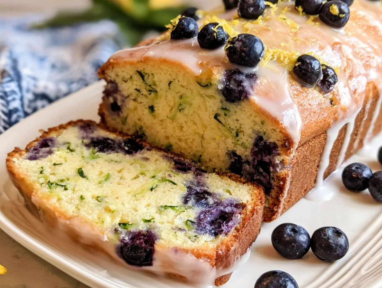 Lemon Blueberry Zucchini Bread Recipe Lemon Blueberry Zucchini Bread Recipe