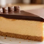 No-Bake Twix Caramel Cheesecake Delight