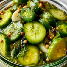 Easy Refrigerator Pickle Recipe