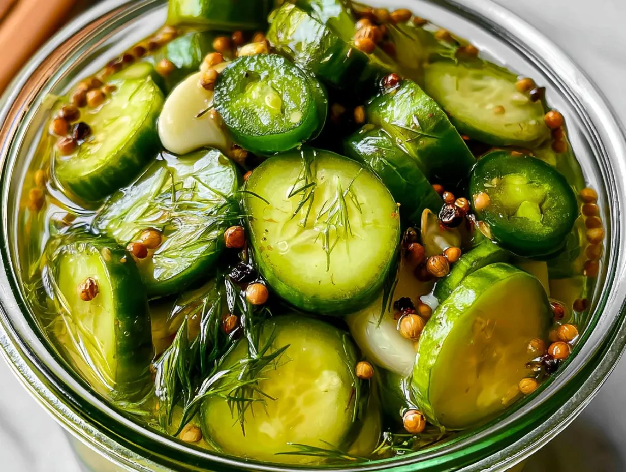 Refrigerator Pickle Recipe