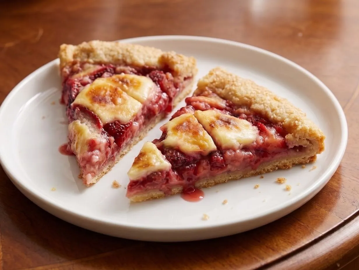 Strawberry Cheesecake Galette Recipe