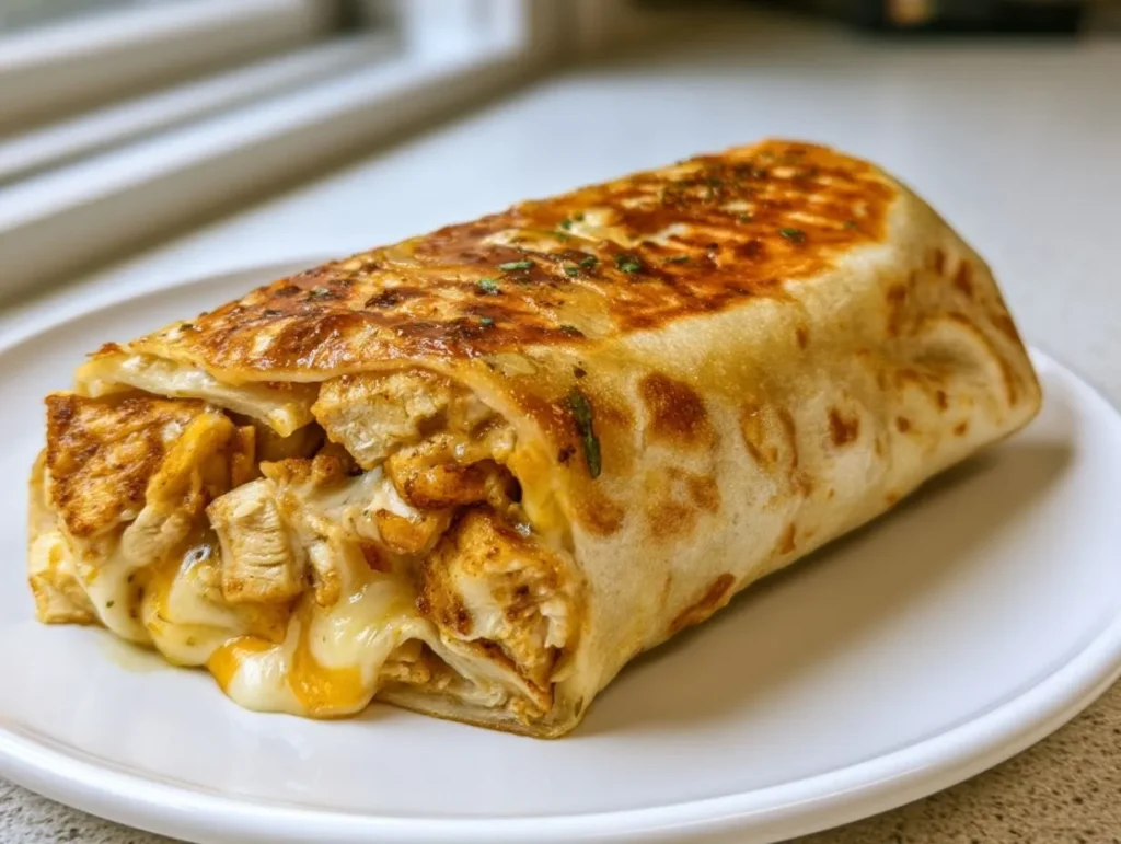 Cheesy Chicken Wraps