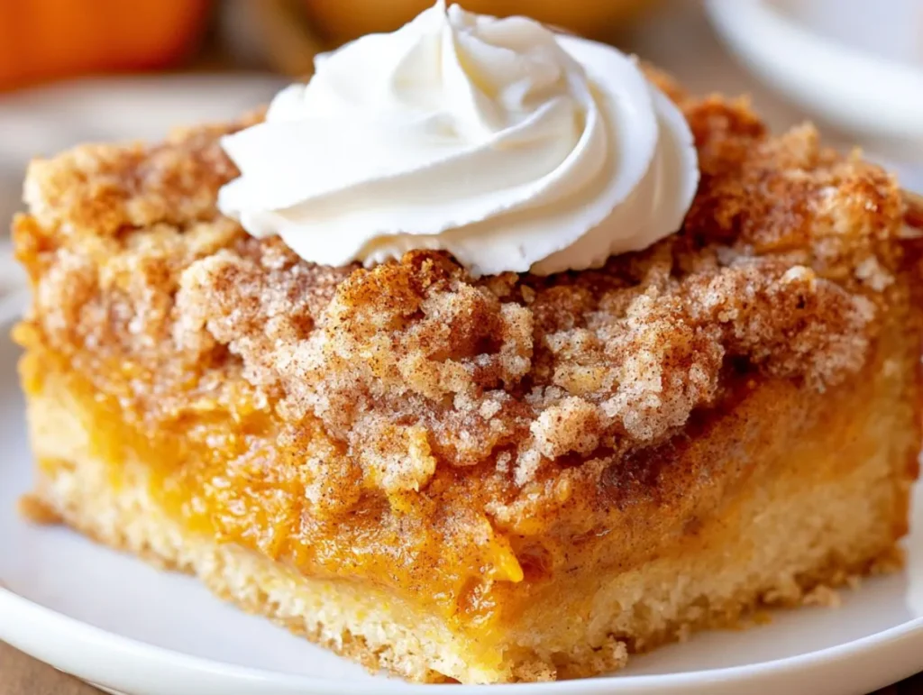 Pumpkin Dump Cake