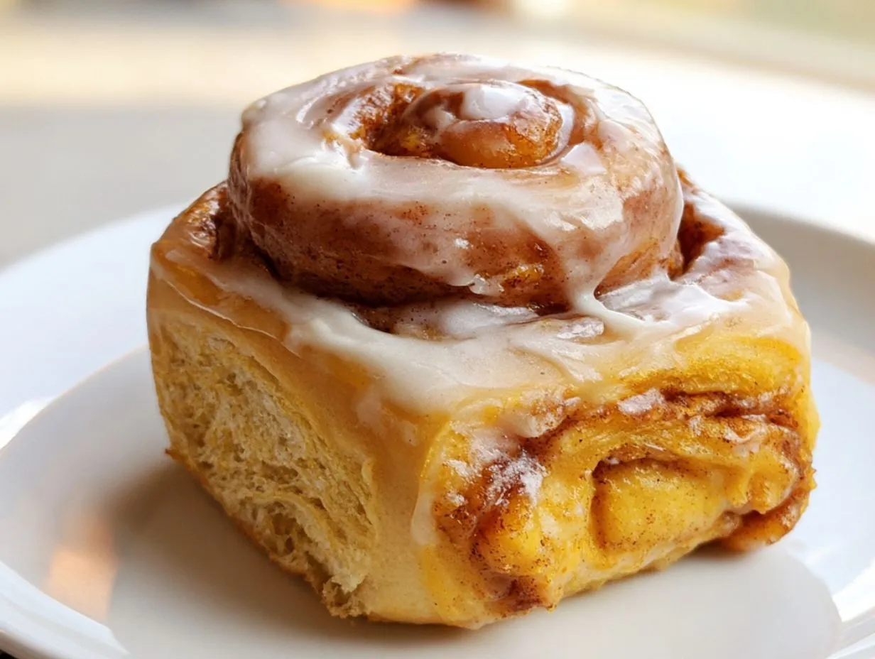 Sourdough Pumpkin Cinnamon Rolls