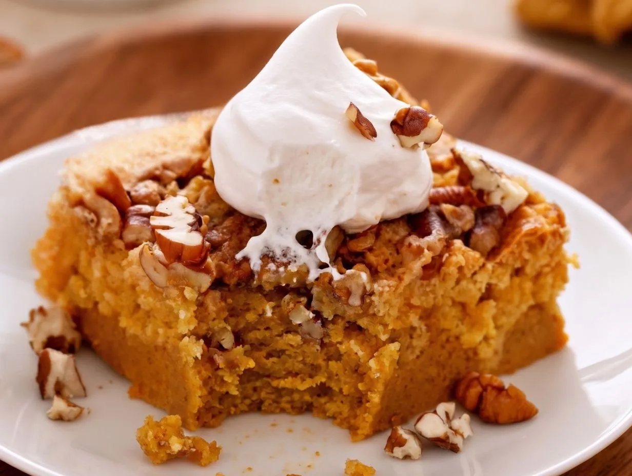 Pumpkin Crunch Cake